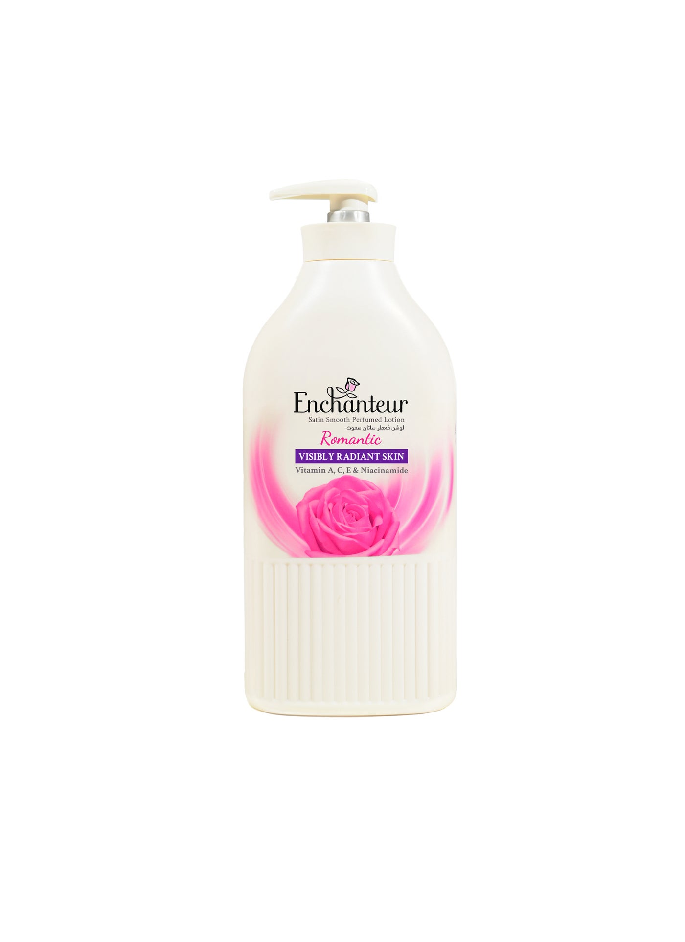 Satin Smooth- Romantic Lotion with Aloe Vera And Olive Butter For Satin Smooth Skin White 750ml