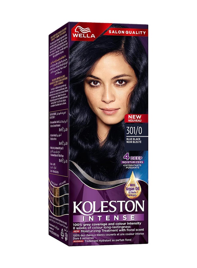 Koleston Intense Hair Color Blue Black 301/0 - image 2