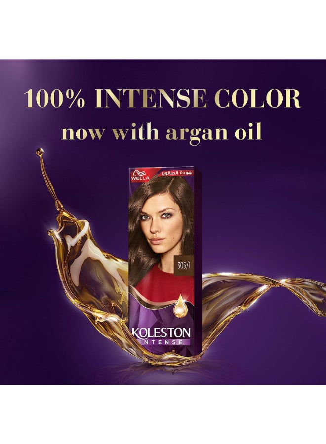 Koleston Intense Hair Color Blue Black 301/0 - image 4
