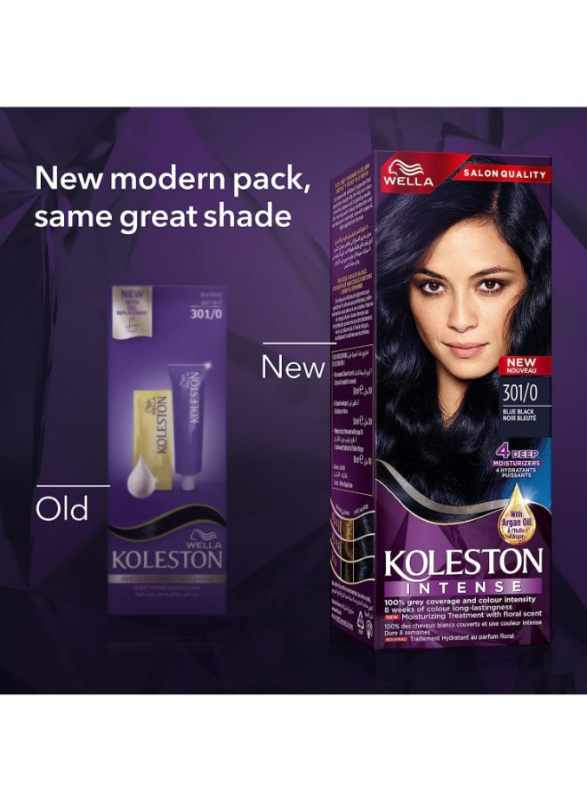 Koleston Intense Hair Color Blue Black 301/0 - image 8
