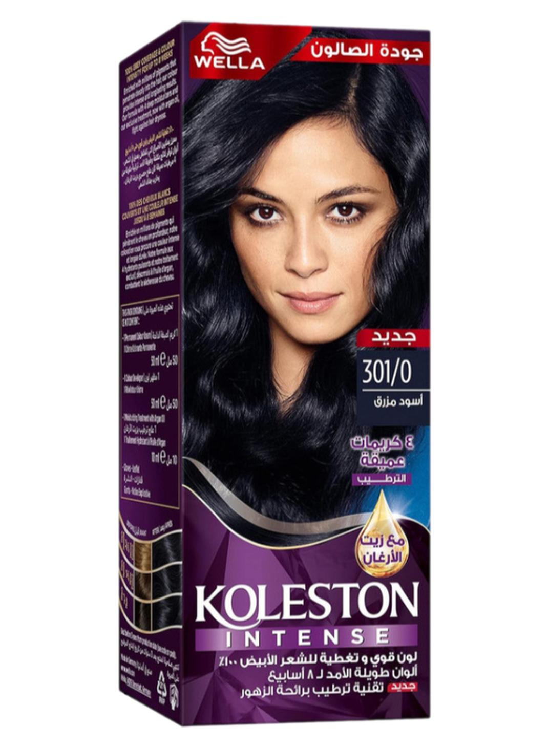 Koleston Intense Hair Color Blue Black 301/0