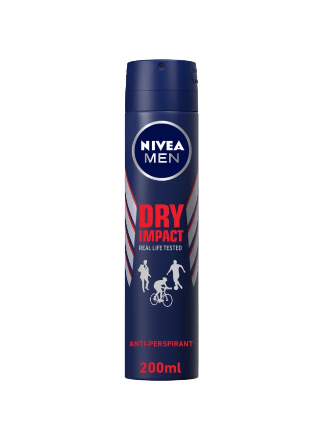 Dry Impact Antiperspirant Spray 200ml