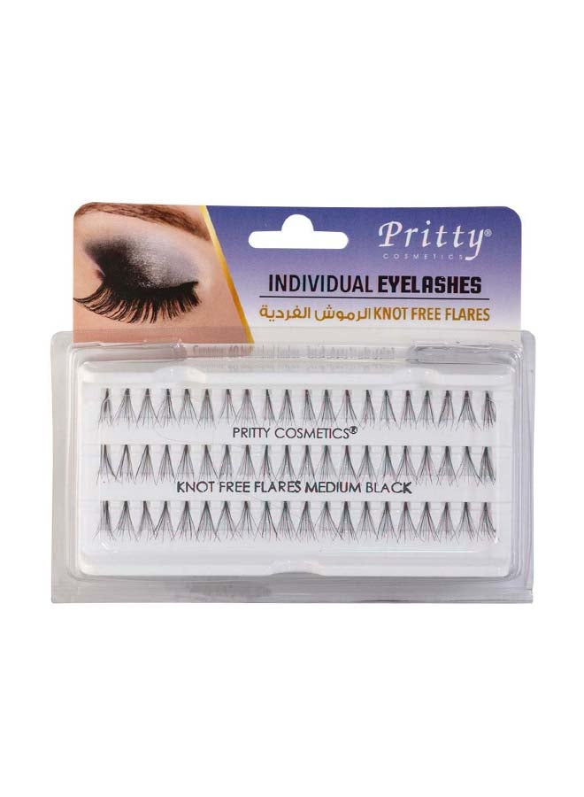 Individual Eye Lashes Medium Black