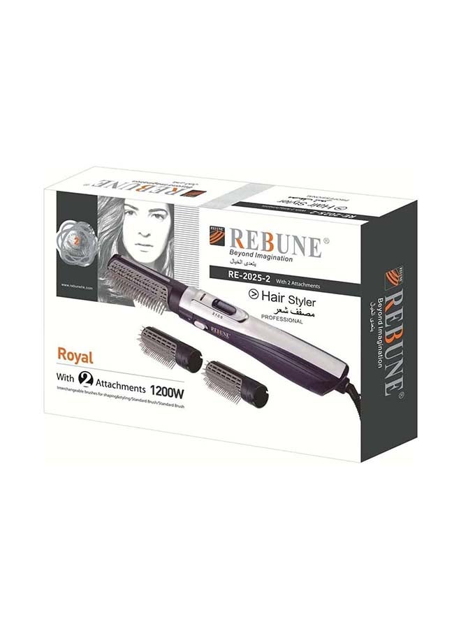 3-In-1 Hair Styler Blue/White