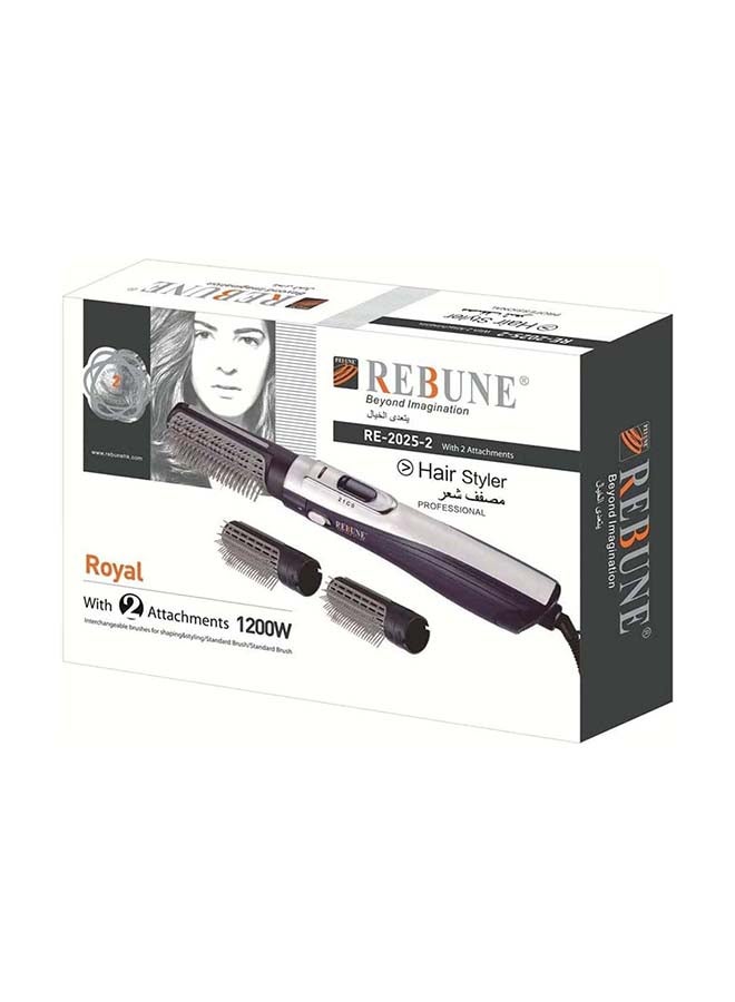 2-In-1 Hair Styler Blue/White/Grey 30x7x20.4cm