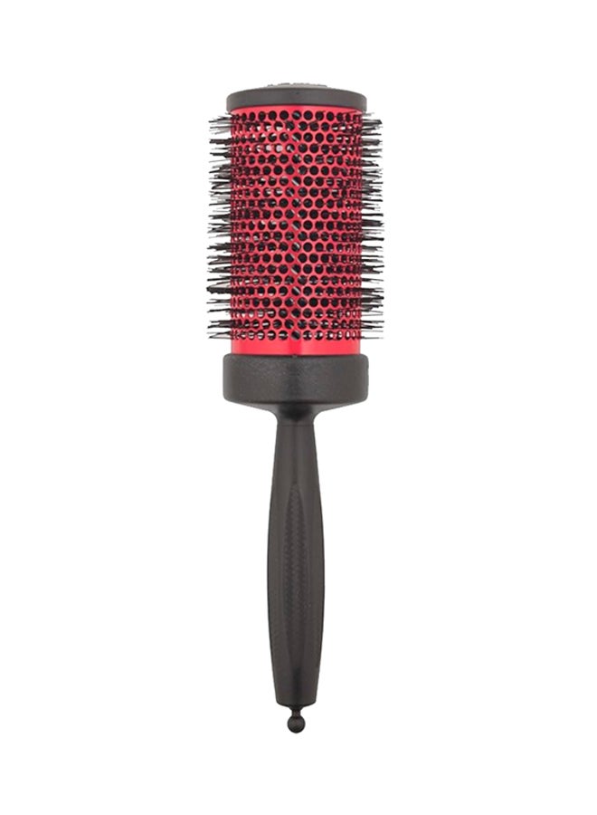 Thermal Hair Brush With Tourmaline Tube Black/Pink