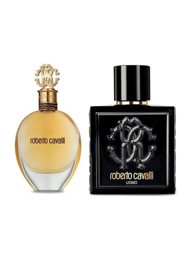 Uomo & New Edp 1x Roberto Cavalli New EDP (75), 1x Uomo EDP (100)ml