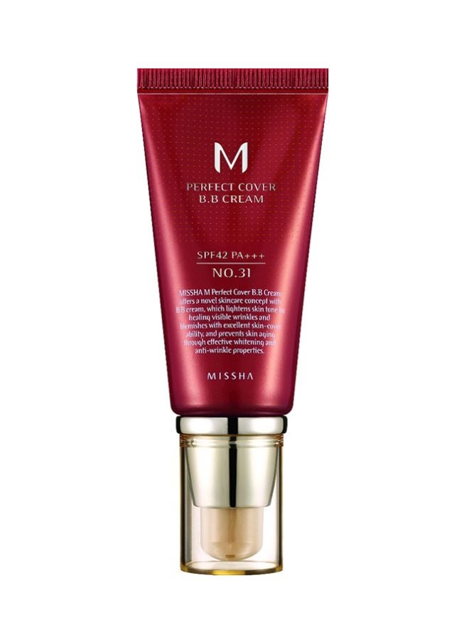 M Perfect Cover BB Cream No. 31 Golden Beige