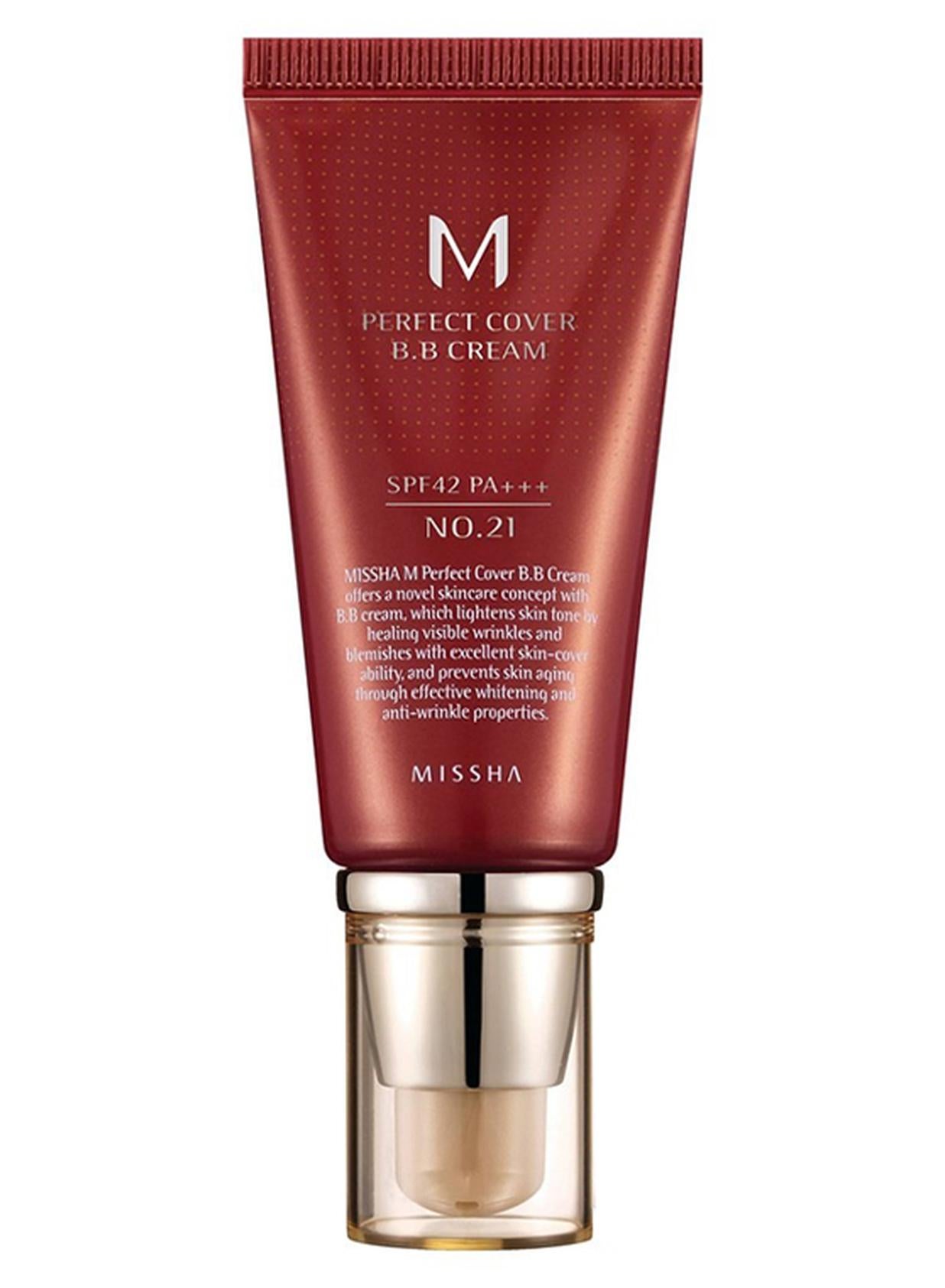 M Perfect Cover BB Cream With SPF42 PA+++ No. 21 Light Beige
