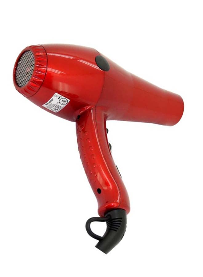 Powerful 2000W Professional Hair Dryer With Ceramic Hair Straightener SHD-3032 + SHS-2042 Bundle Glossy Red - image 3