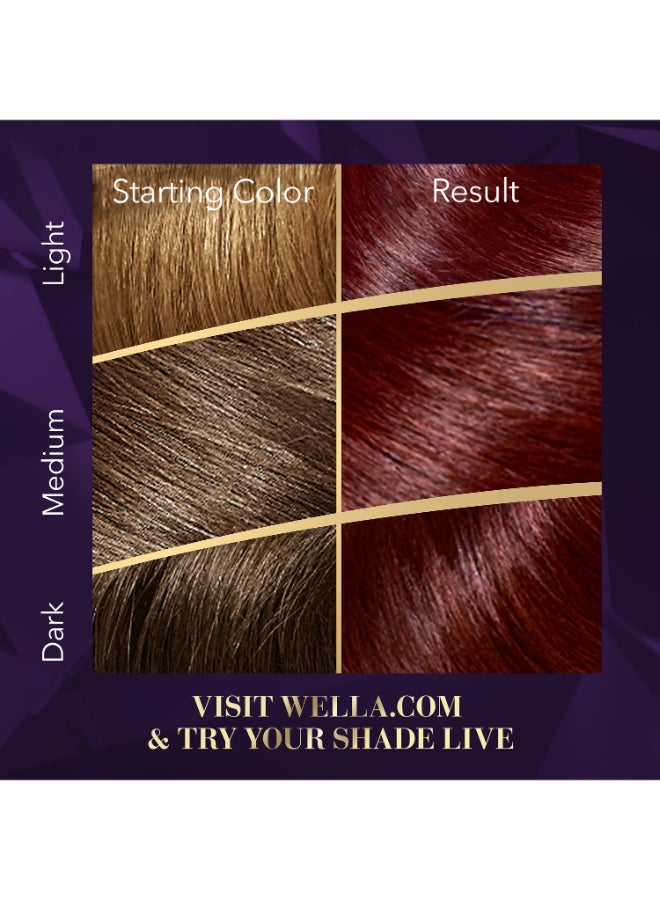 Koleston Supreme Hair Color 4/6 Burgundy - image 3