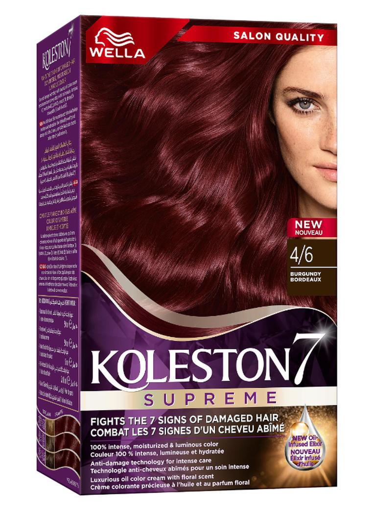 Koleston Supreme Hair Color 4/6 Burgundy