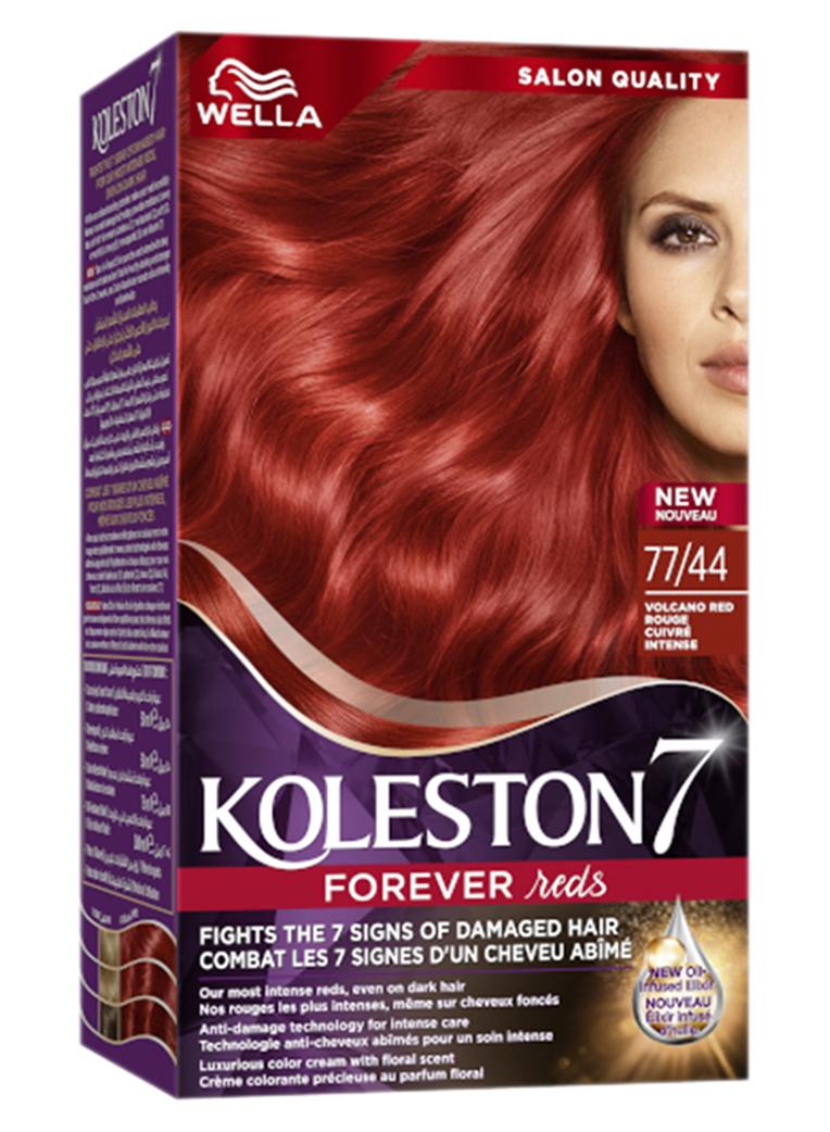 Koleston Supreme Hair Color 77/44 Volcano Red