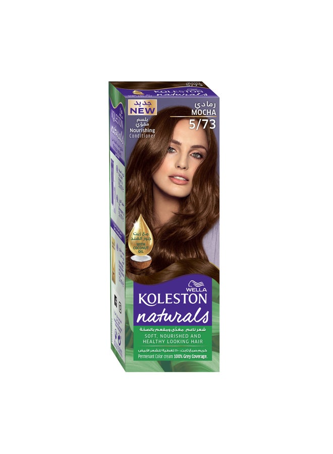 Koleston Naturals Hair Color 5/73 Mocha