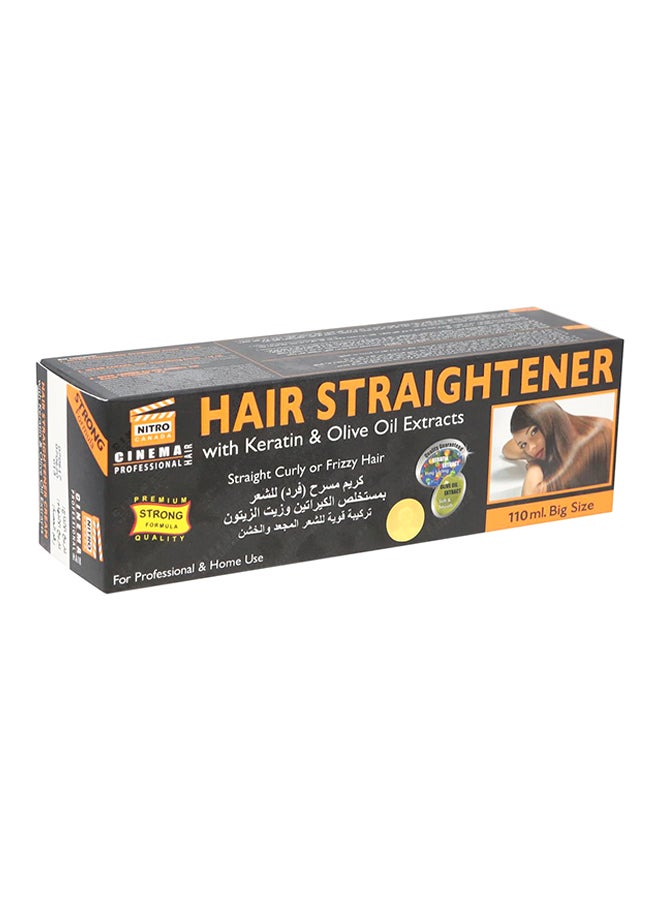 Hair Straightener With Keratin And Olive Oil Extracts 110ml