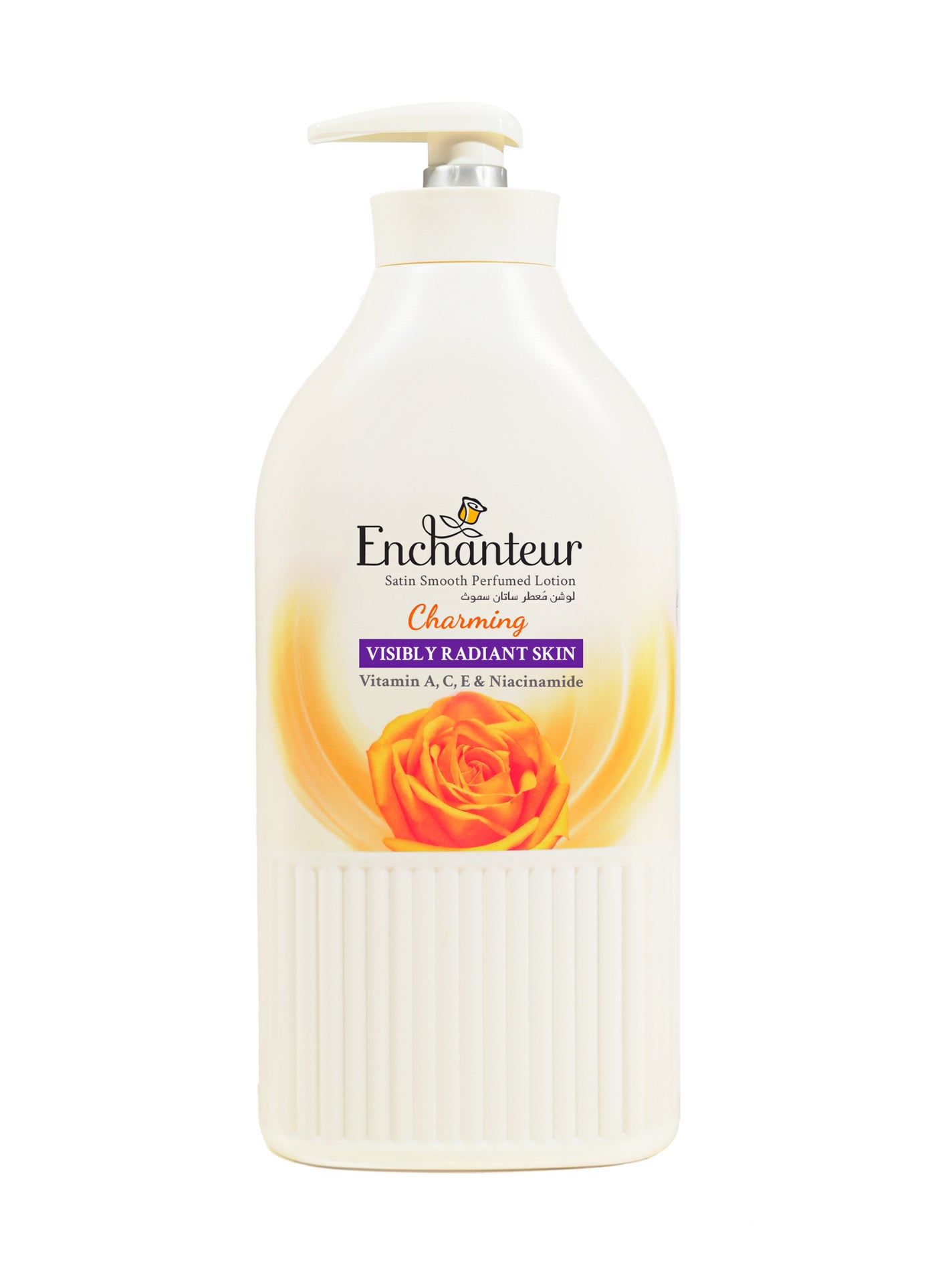 Perfumed Body Lotion Charming Satin Smooth With Aloe Vera And Olive Butter 750ml