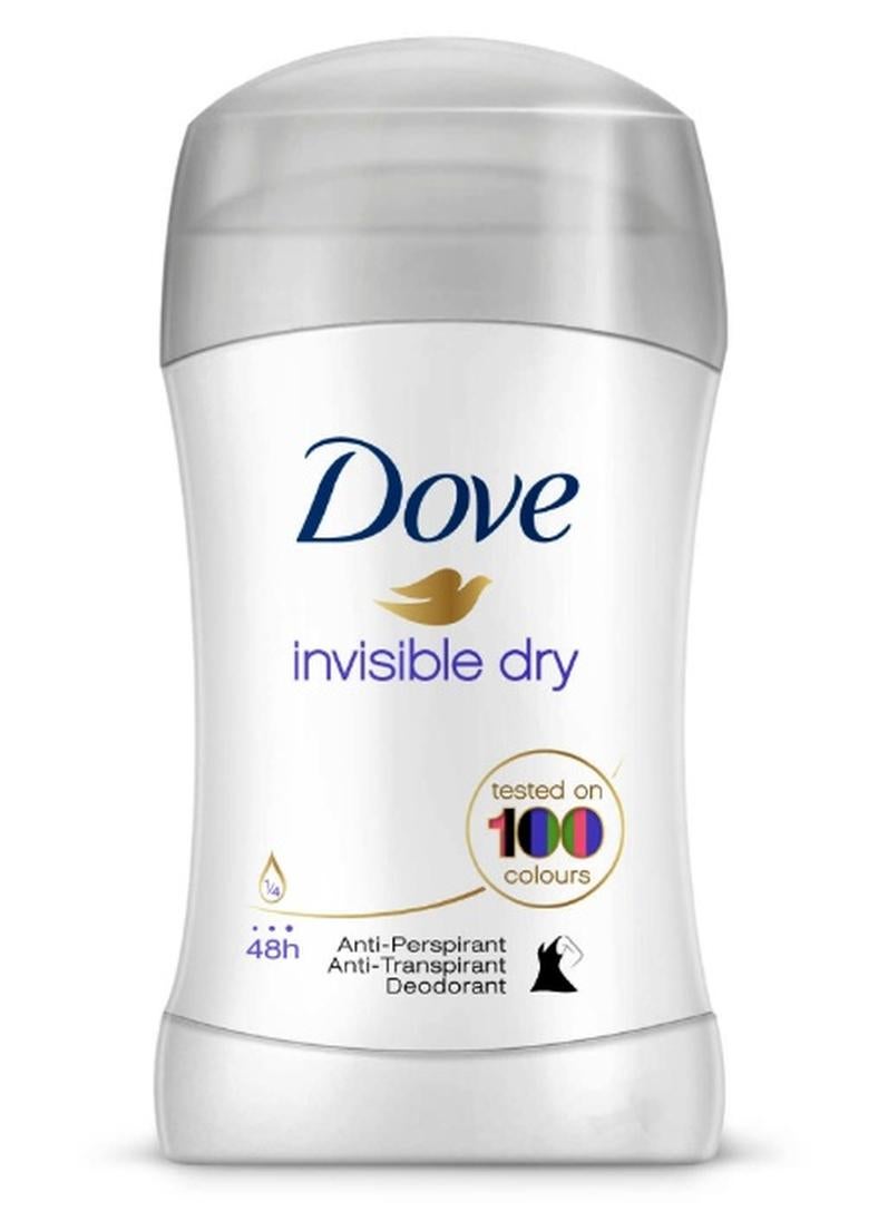 Invisible Dry Antiperspirant & Deodorant Stick For Women, 40 g