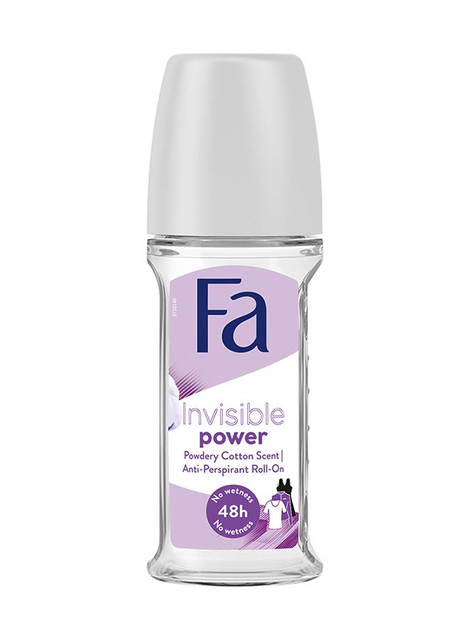 Invisible Power Roll-On Clear 50ml