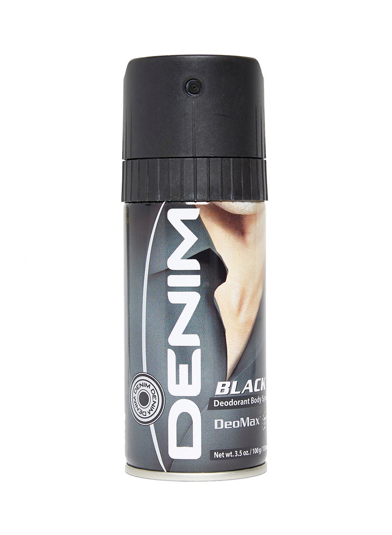 Black Deodorant Body Spray 150 ml