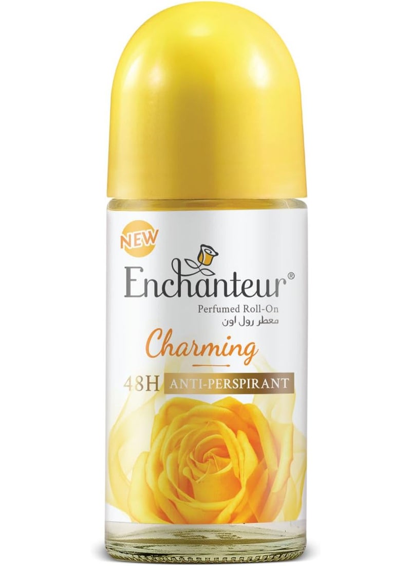 Charming Roll-On Deodorant yellow 50ml