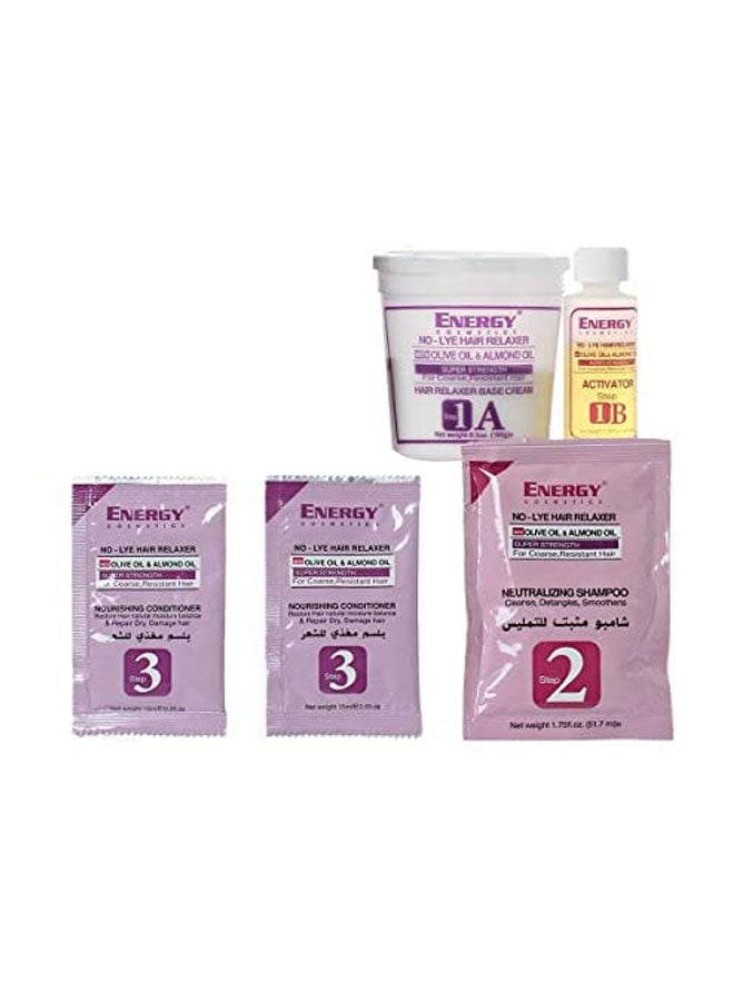 No-Lye Hair Relaxer Kit