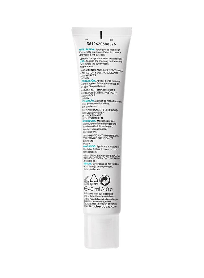 Effaclar Duo+ Spf30 Treatment Cream For Oily And Acne Prone Skin 40ml - image 2