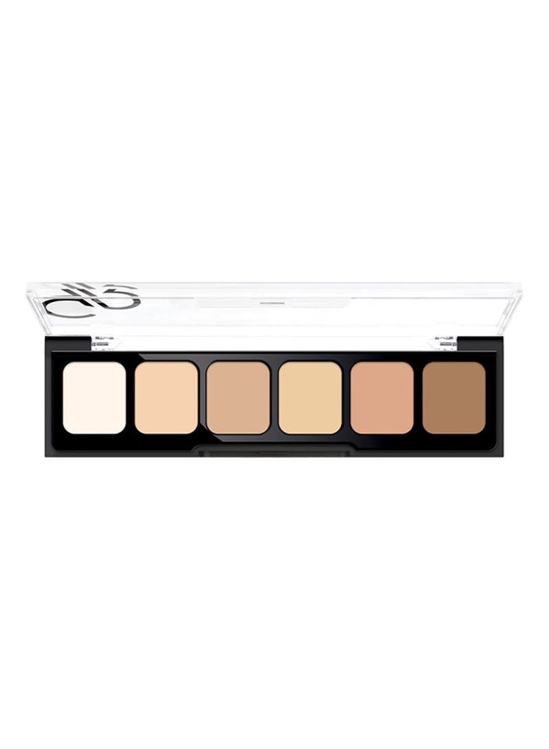 Correct And Conceal Concealer Cream Palette 01 Multicolour