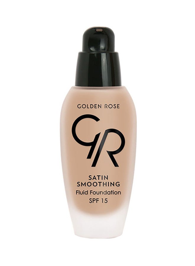 Satin And Smoothing Fluid Foundation SPF 15 35