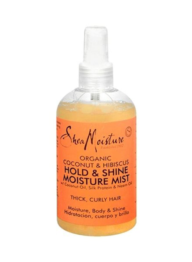 Organic Coconut And Hibicus Hold And Shine Moisture Mist 236ml
