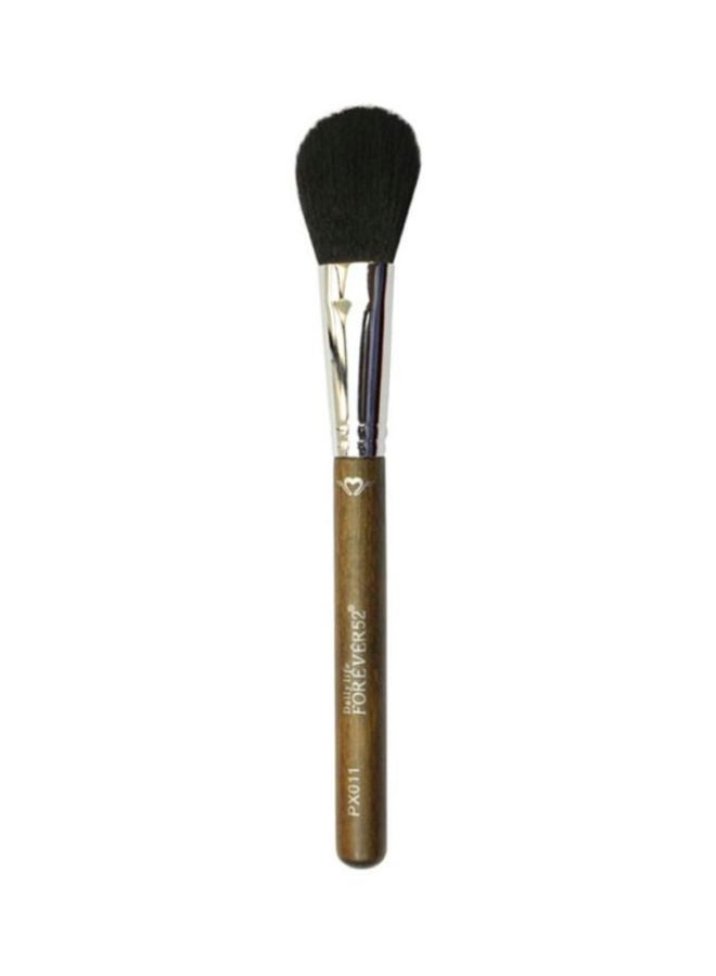 Pro Makeup Brush Brown/Silver