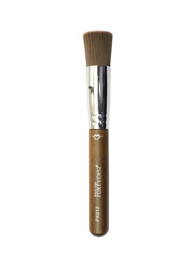 Pro Makeup Brush Brown/Silver