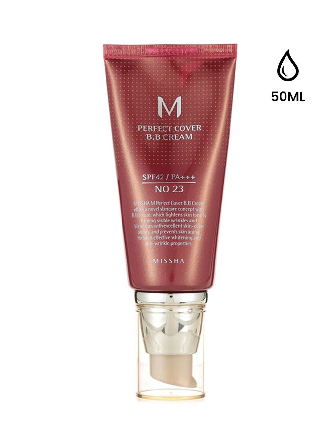 Perfect Cover BB Cream SPF42/PA+++ No.23 Beige