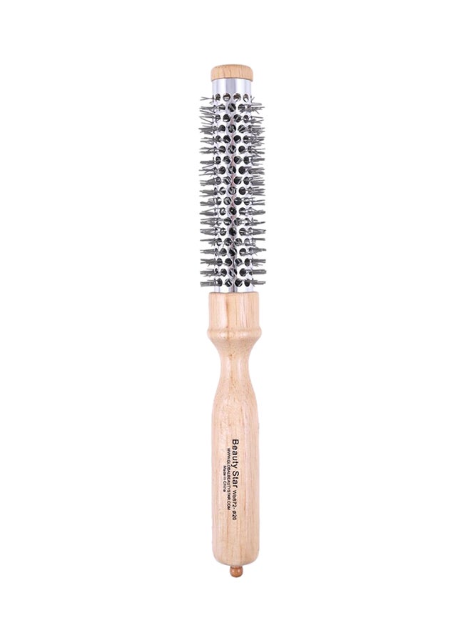 Roller Brush Beige/Silver