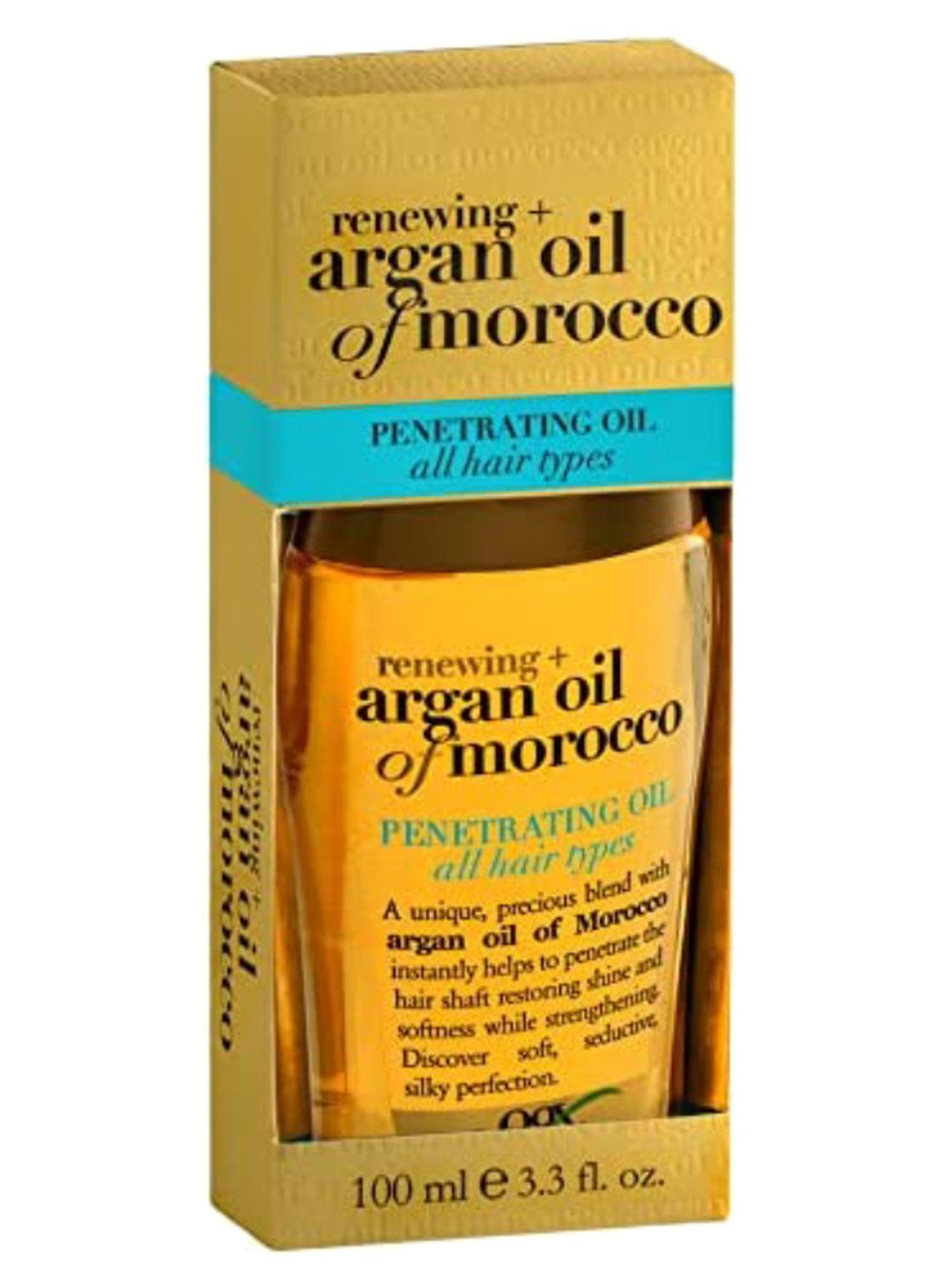 Renewing Hair Oil With Argan Oil Of Morocco Extra Penetrating Oil Dry And Coarse Hair Types New Formula