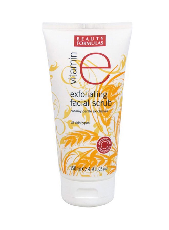 Exfoliating Facial Scrub With Vitamin E 150ml