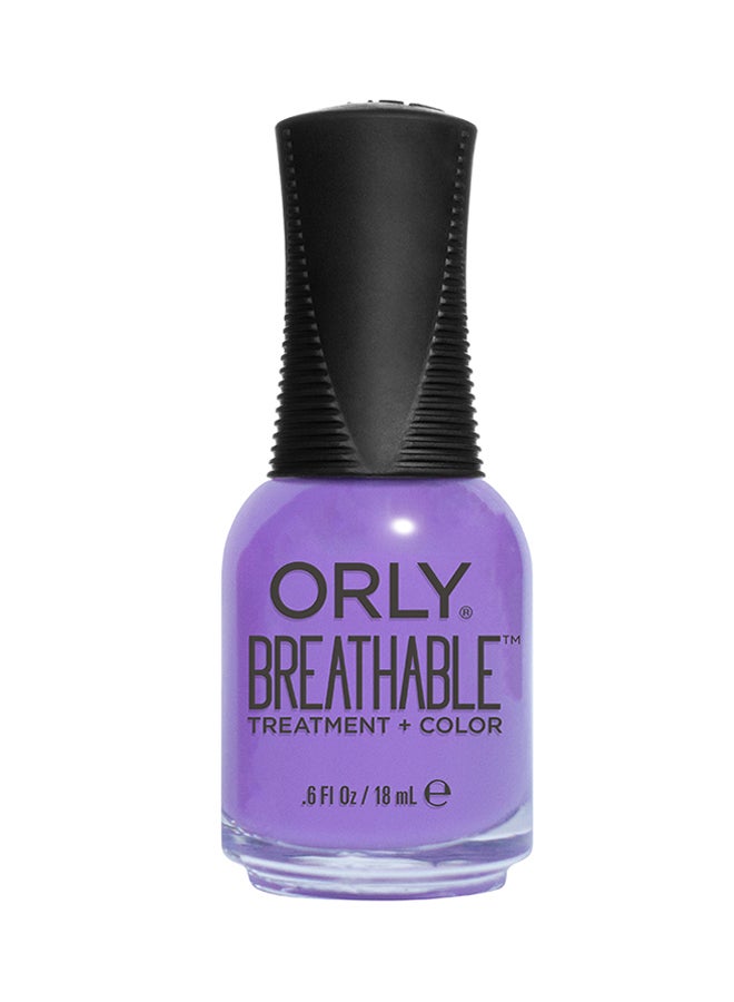 Breathable Treatment Glossy Nail Color Feeling Free