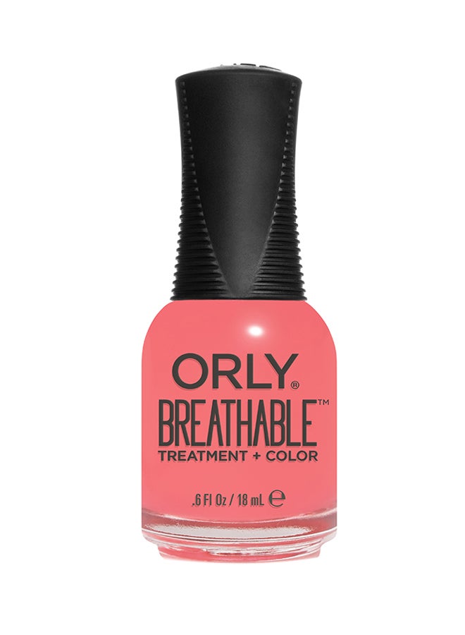 Breathable Treatment Glossy Nail Color Sweet Serenity
