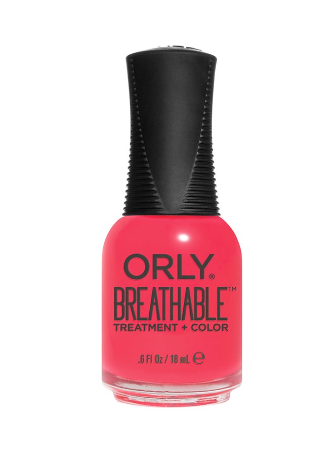 Breathable Treatment Glossy Nail Color Pep In Your Step
