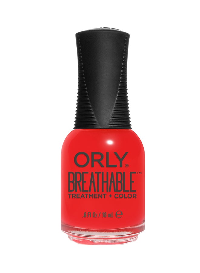 Breathable Treatment Glossy Nail Color Vitamin Burst