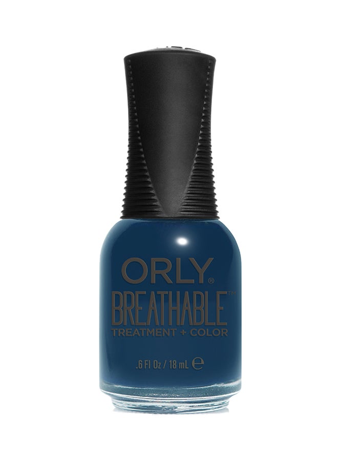 Breathable Treatment Glossy Nail Color Good Karma
