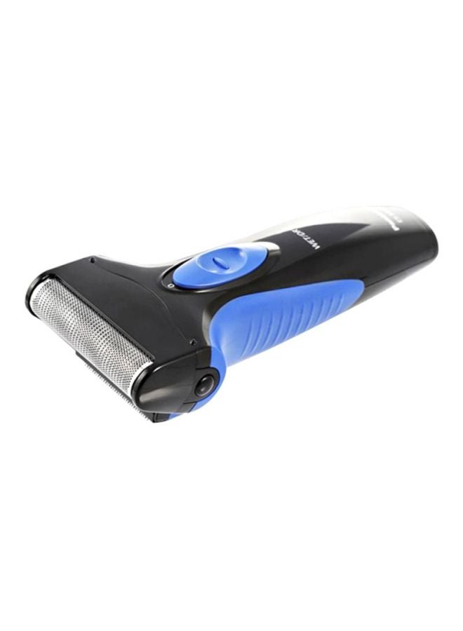 Pro Curve Wet And Dry Shaver - Es-Sa40 Black/Blue - image 3