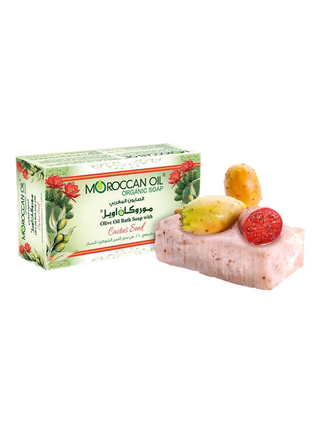 Olive Oil Bath Soap With Cactus Seed 100grams