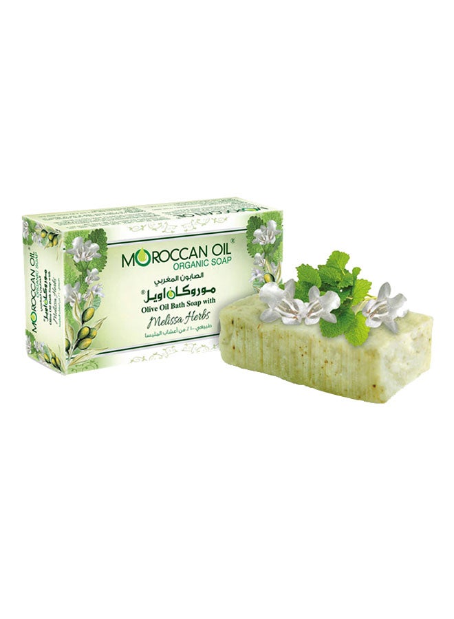 Olive Oil Bath Soap With Melissa Herbs 100grams