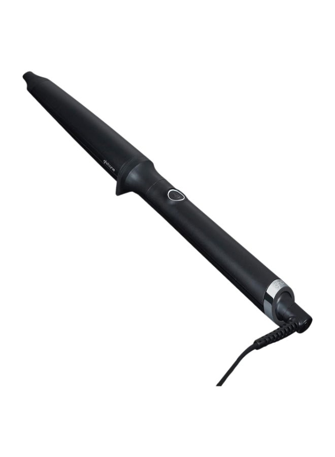 Creative Curl Tapered Hair Curling Wand ― 1" Innovative Round Base To 0.9" Tip With Safer-For-Hair Styling Temperature, Designed To Create Tight, Textured Hair Curls To Soft Black
