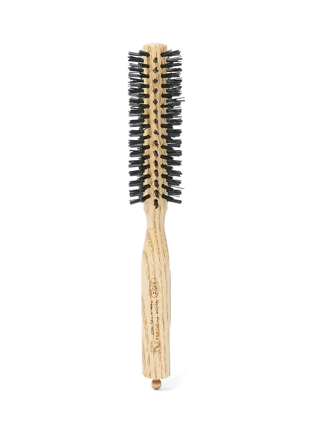 Triangle Natural Handle Bristle Brush Black/Beige 35grams