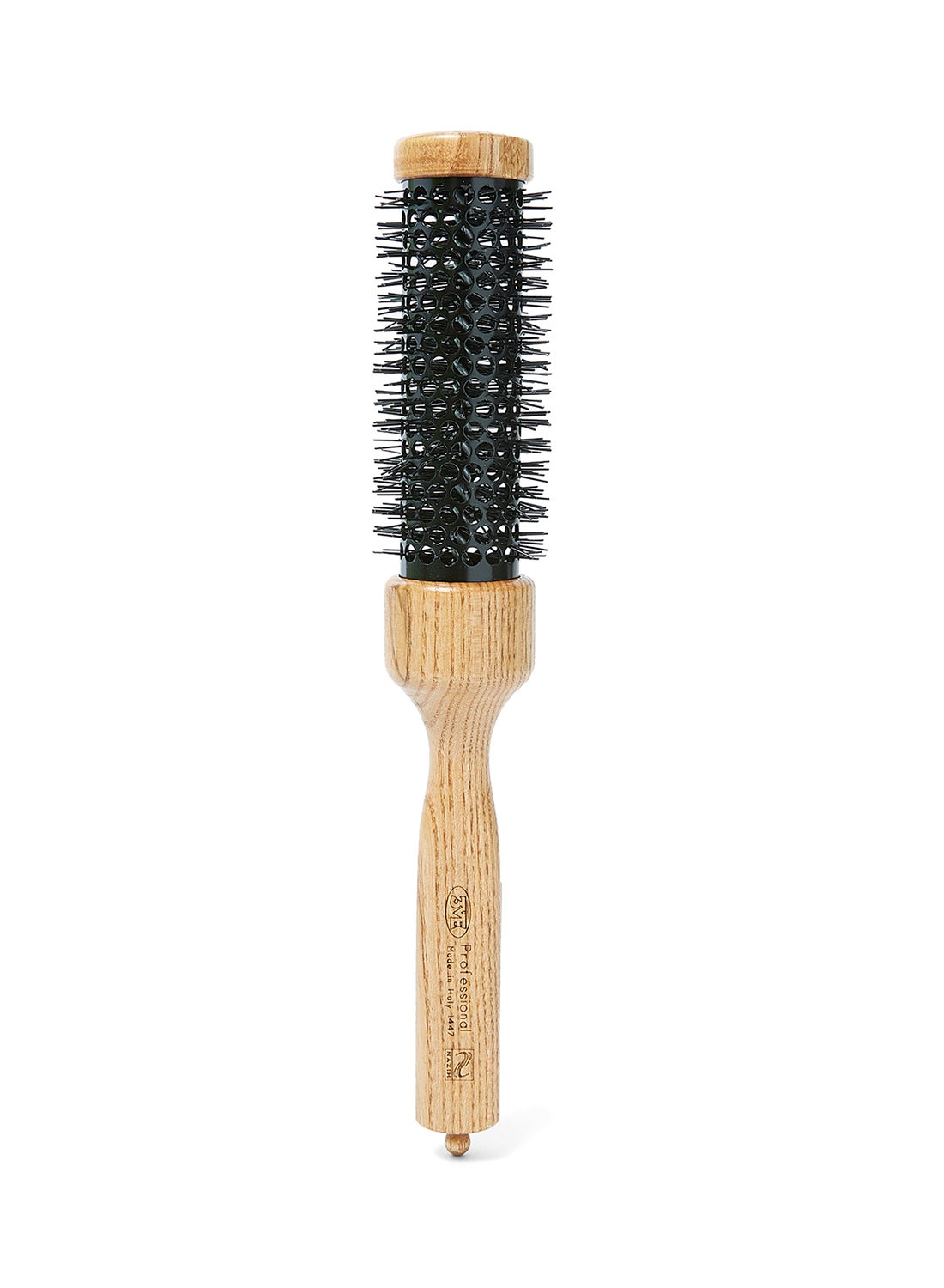 Triangle Natural Handle Bristle Brush Black/Beige 48grams