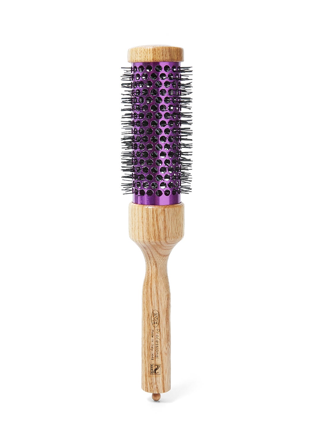 Triangle Natural Handle Bristle Brush Pink/Black/Beige 100grams