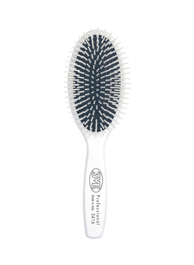 Professional Soft Touch Hair Brush White/Black