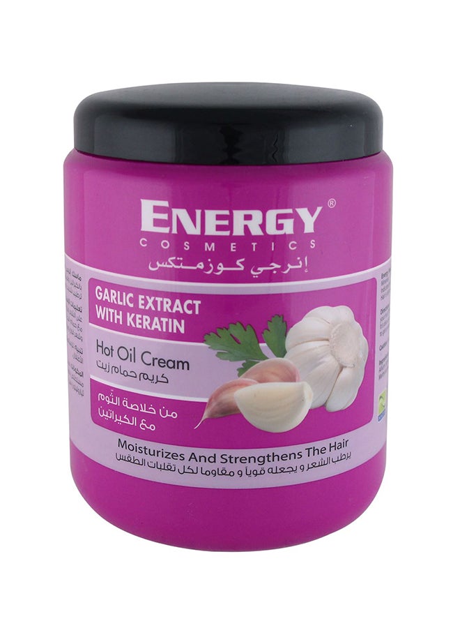 Garlic Extract with Keratin Hot Oil Cream 1000ml