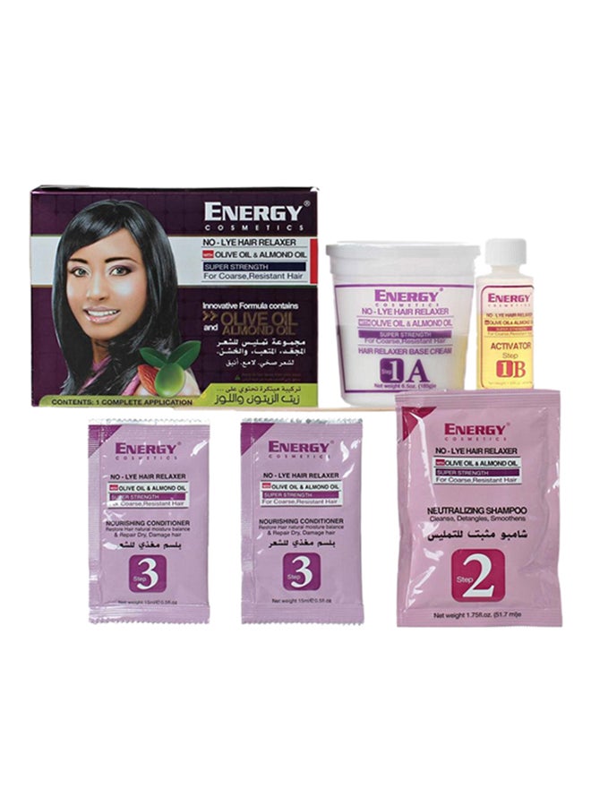 No-Lye Super Strength Hair Relaxer Kit